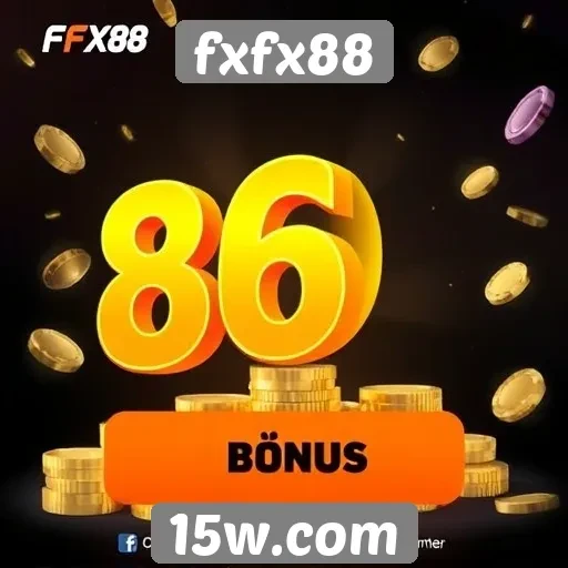 Recursos de bônus disponíveis no fxfx88